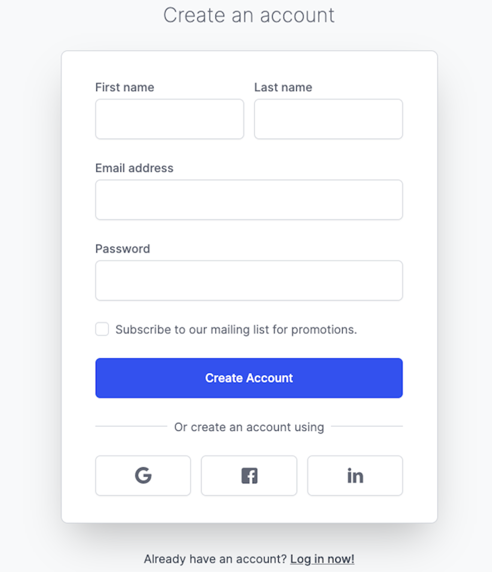 Tollbridge user register